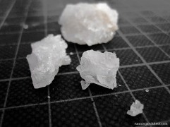 sample of salt crystals